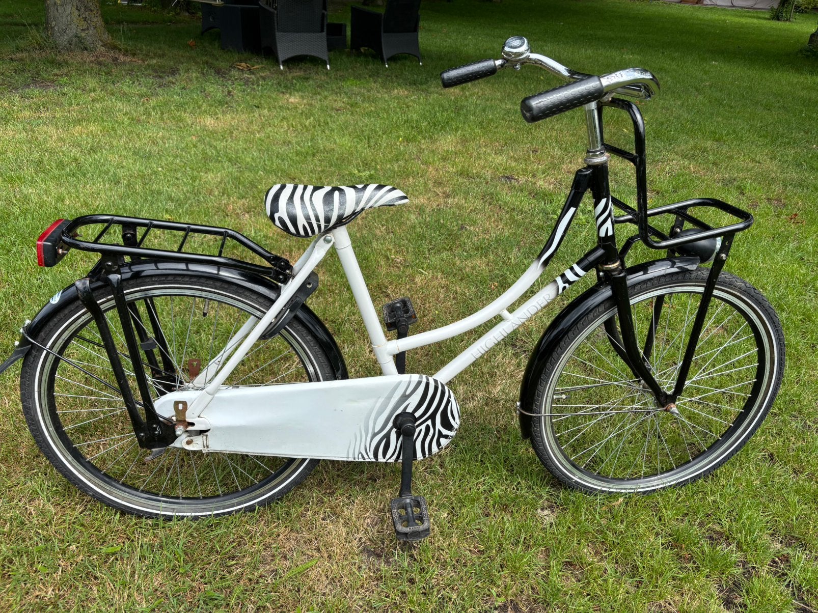 Highlander 24 inch meisjesfiets met terugtraprem, Fietsen en Brommers, Ophalen, Gebruikt, Terugtraprem, 24 inch