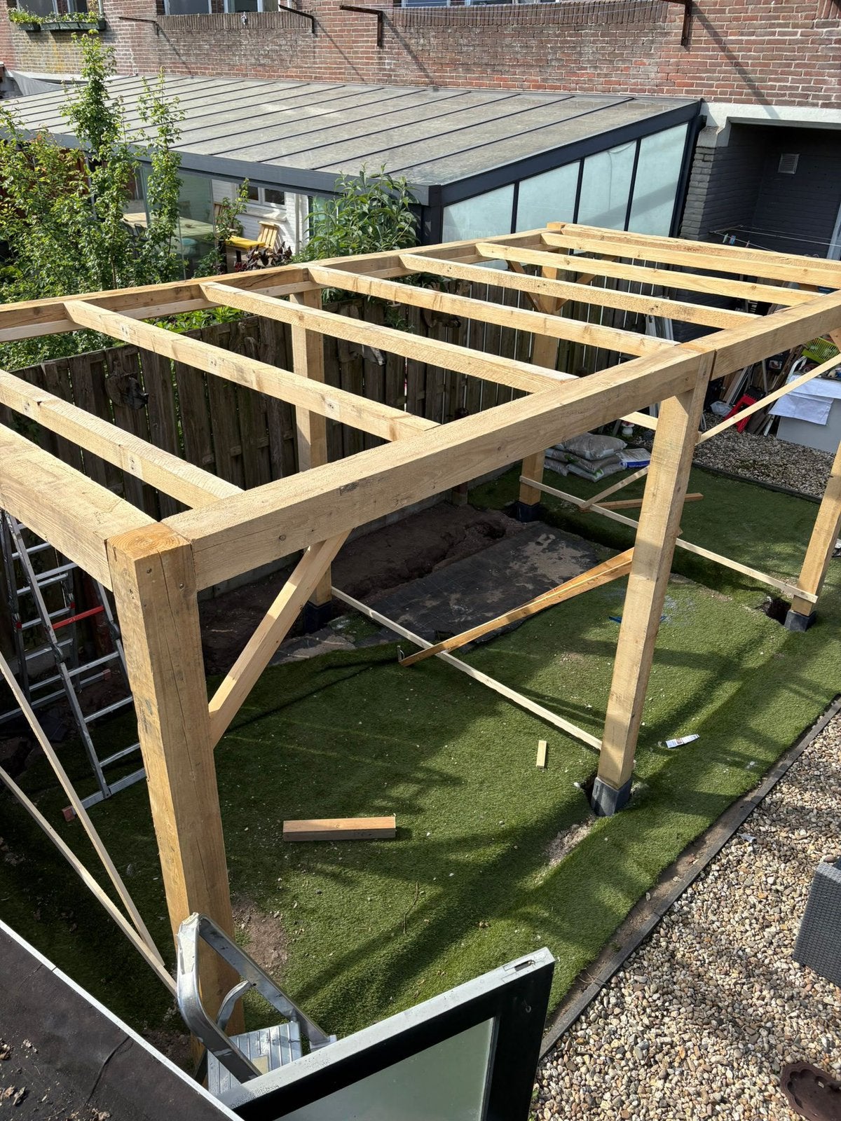 Overkapping pergola, Ophalen, Zo goed als nieuw, 250 cm of meer, Overige typen