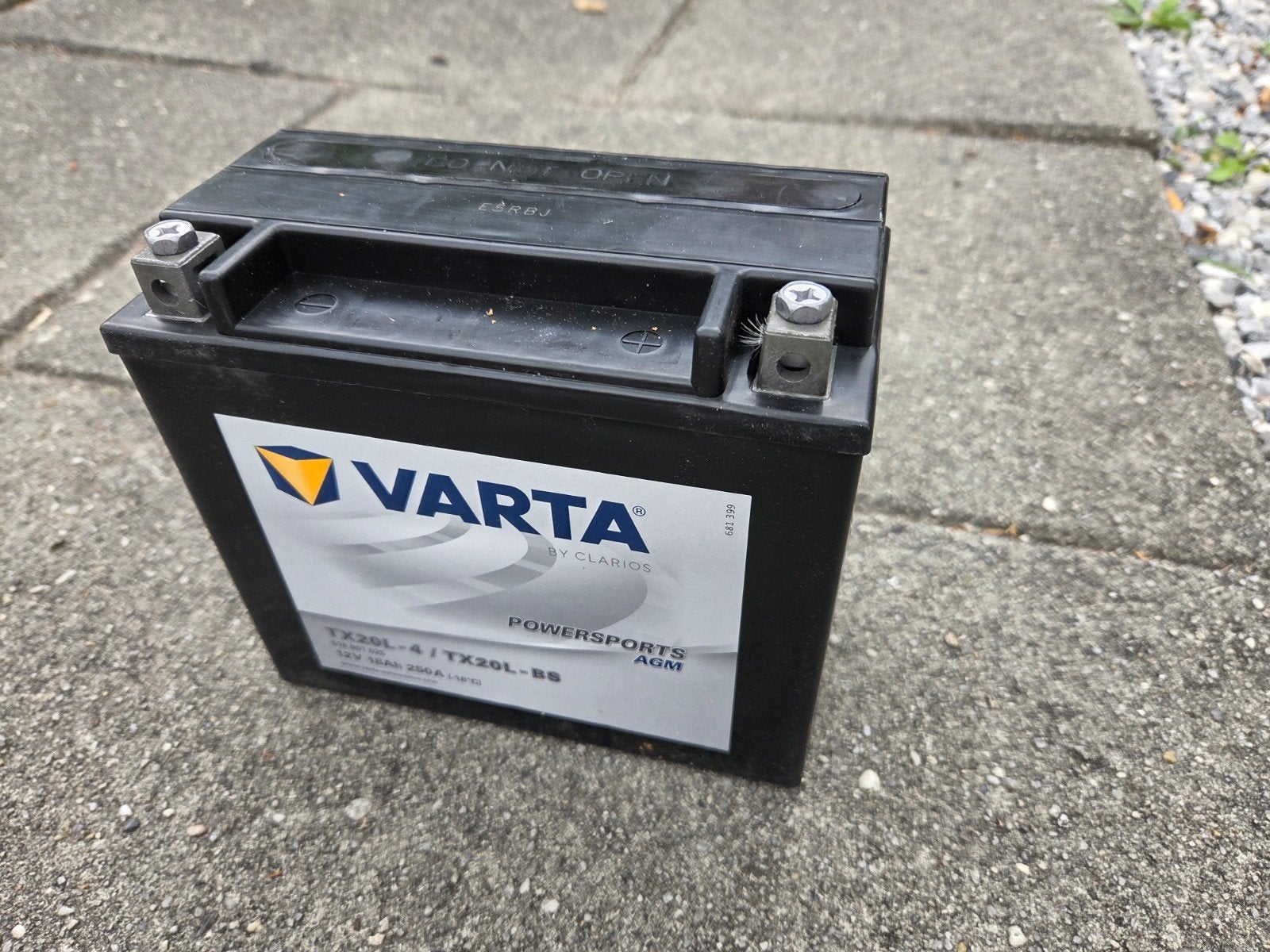 VARTA Powersports AGM Accu TX20L-4 / TX20L-BS 12V 18Ah, Motoren, Accessoires | Overige, Ophalen, Nieuw