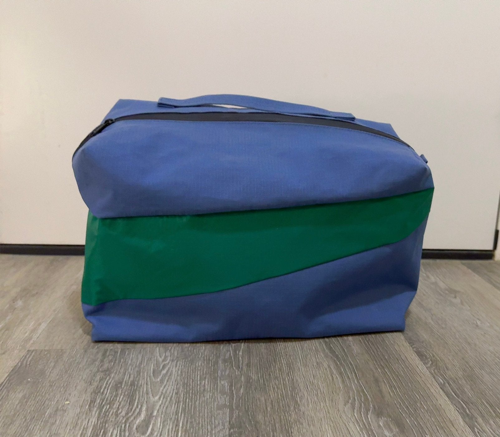 Susan Bijl The New 24/7 Bag(Dark petrol & Seaweed), Ophalen of Verzenden, Zo goed als nieuw, Blauw