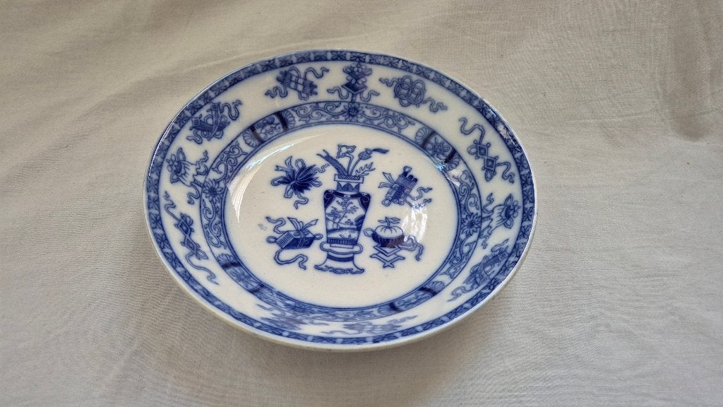 Potiche diepe schaal Societe Ceramique, Antiek en Kunst, Antiek | Servies los, Ophalen of Verzenden