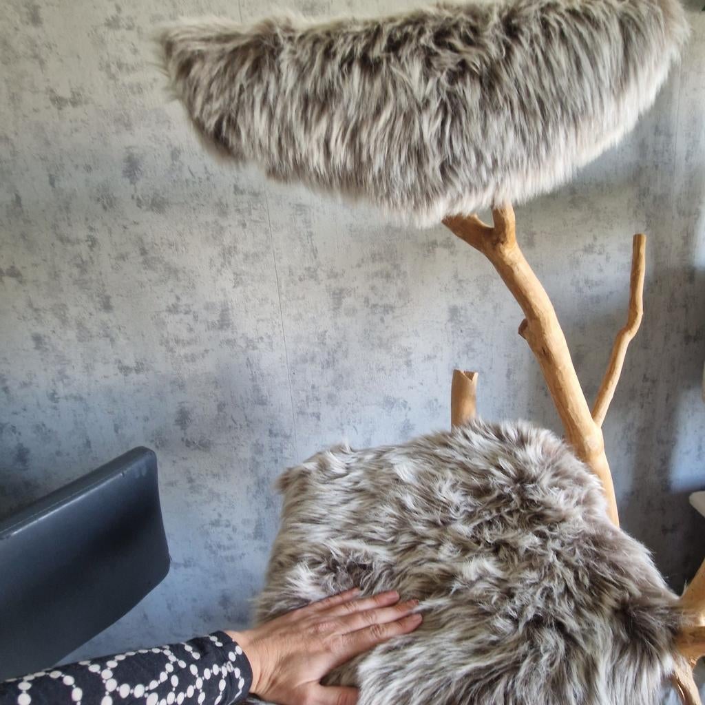 Unieke houten design krabpaal, Ophalen, Nieuw, Krabpaal