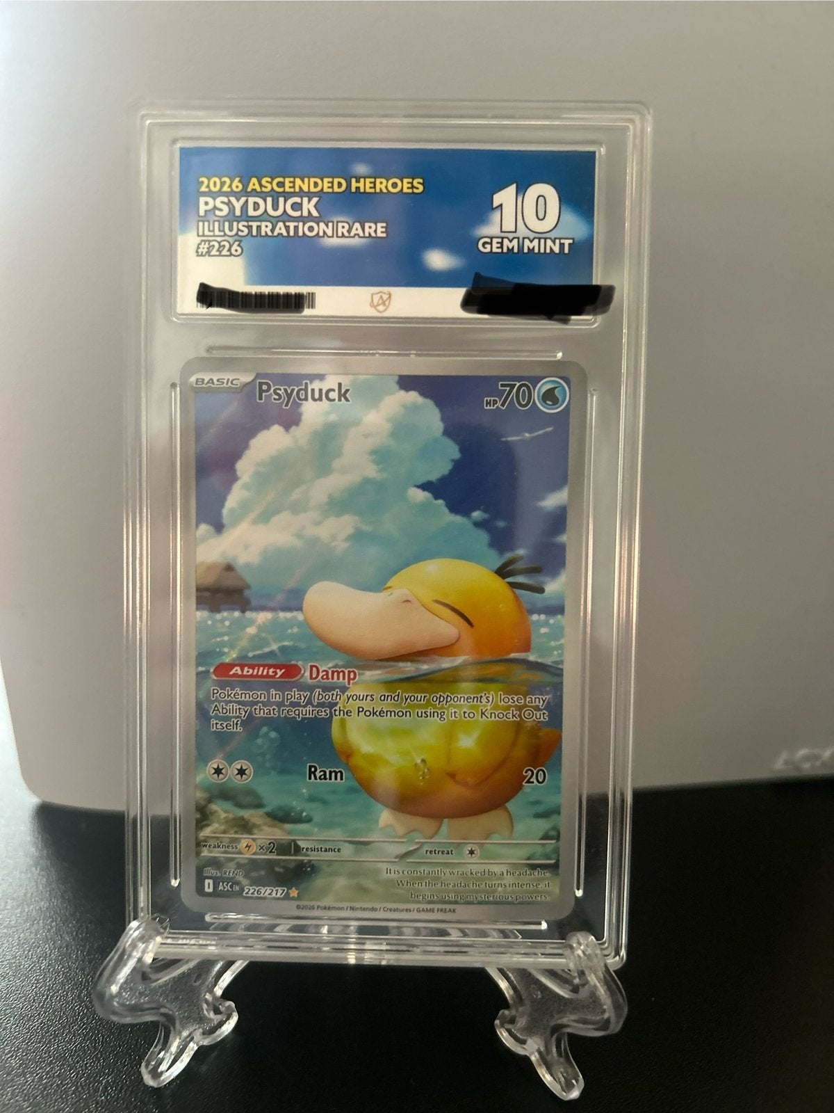 Psyduck ace 10 acendend heroes, Ophalen of Verzenden, Zo goed als nieuw