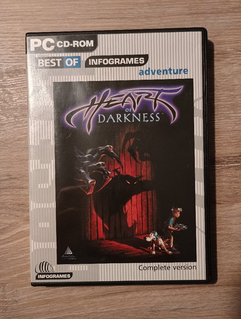 pc heart of darkness 1998 infogrames, Spelcomputers en Games, Games | Pc, Avontuur en Actie, Gebruikt, 1 speler, Ophalen of Verzenden