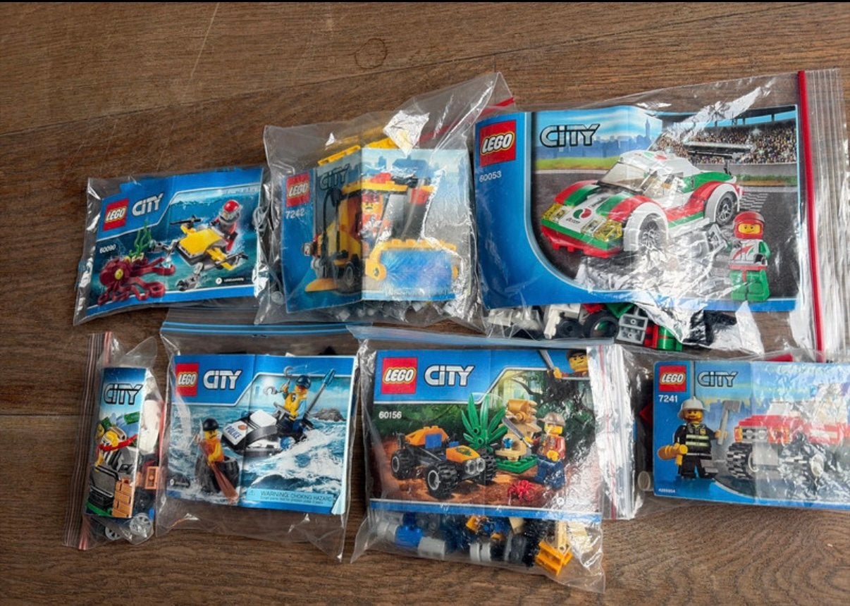 Lego city sets, Lego, Compleet, Ophalen of Verzenden, Complete set