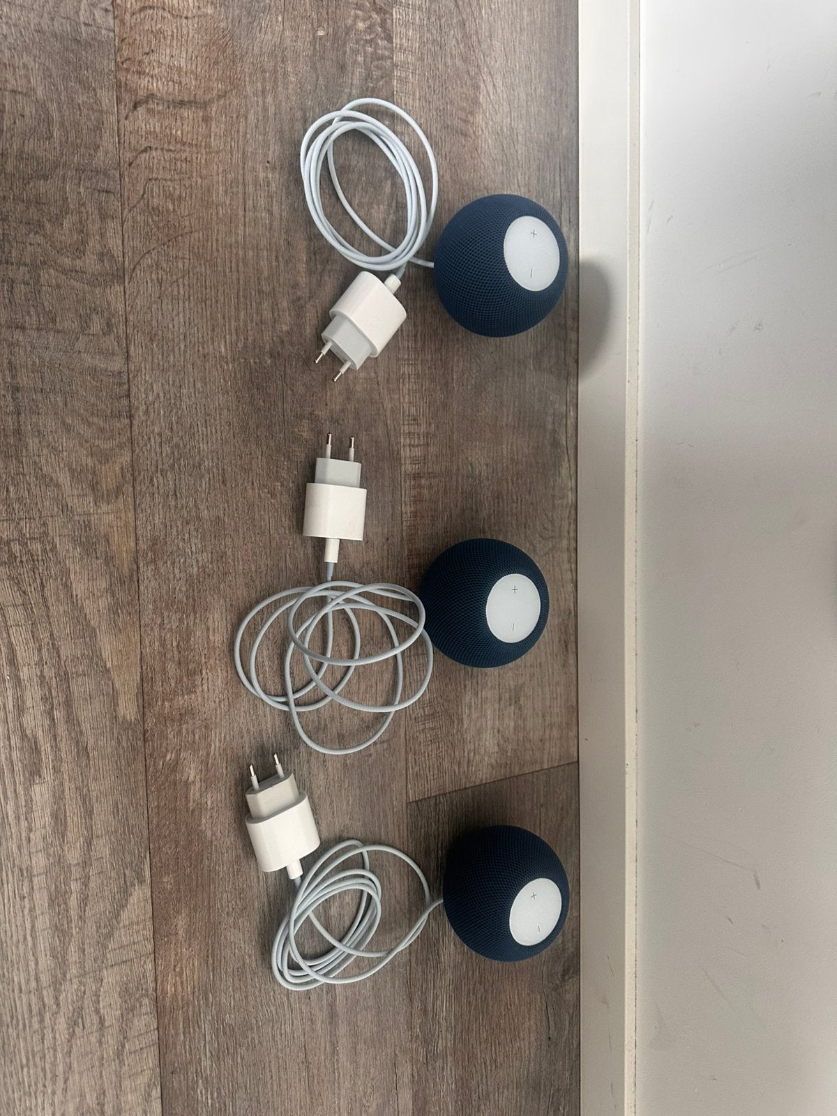 3x Apple Homepod Mini - blauw, Audio, Tv en Foto, Luidsprekers, Overige merken, Overige typen, Ophalen of Verzenden, Zo goed als nieuw