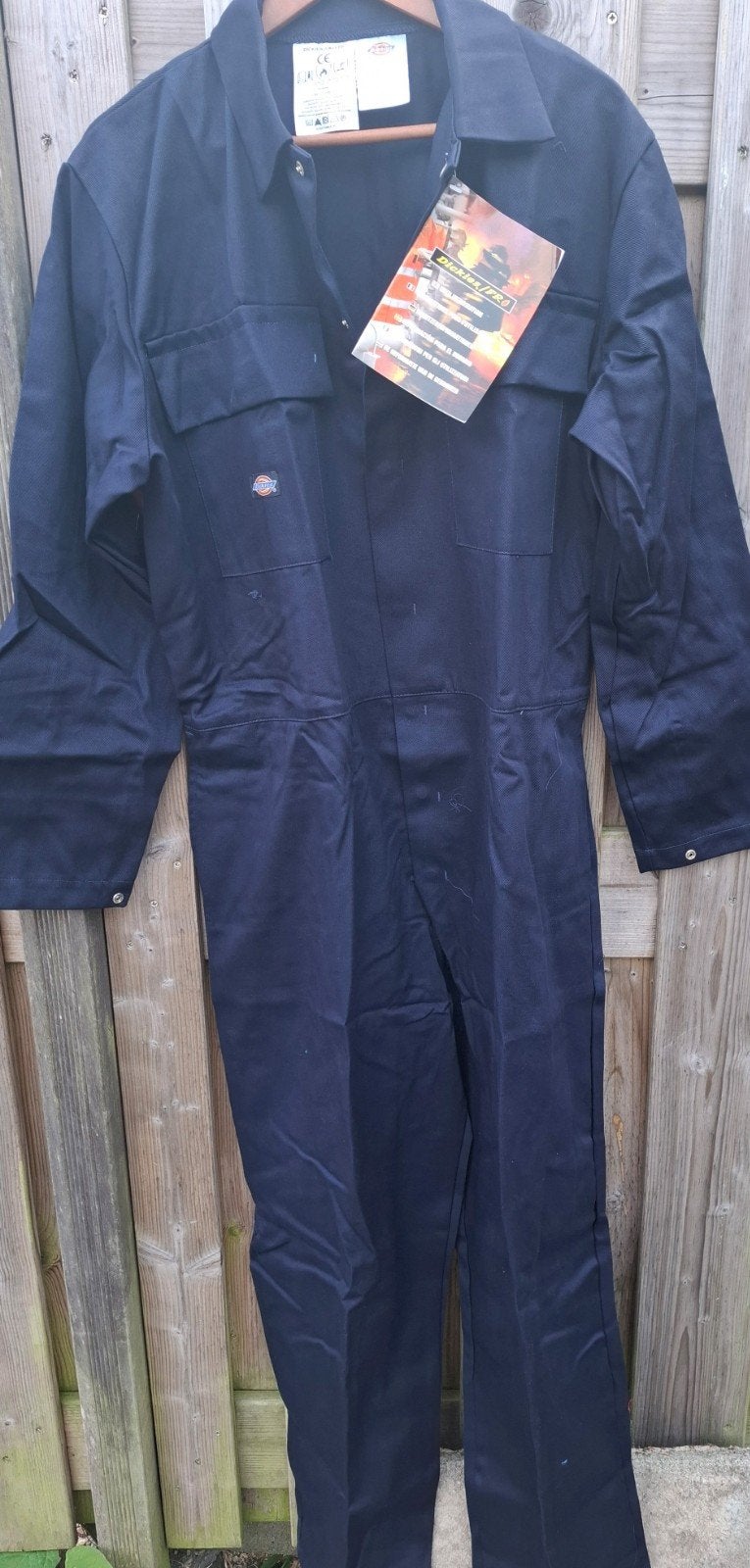 Dickies blauwe brandvertragend overall maat 44 en 40, Tuin en Terras, Werkkleding, Overall, Nieuw, Kinderen, Ophalen of Verzenden