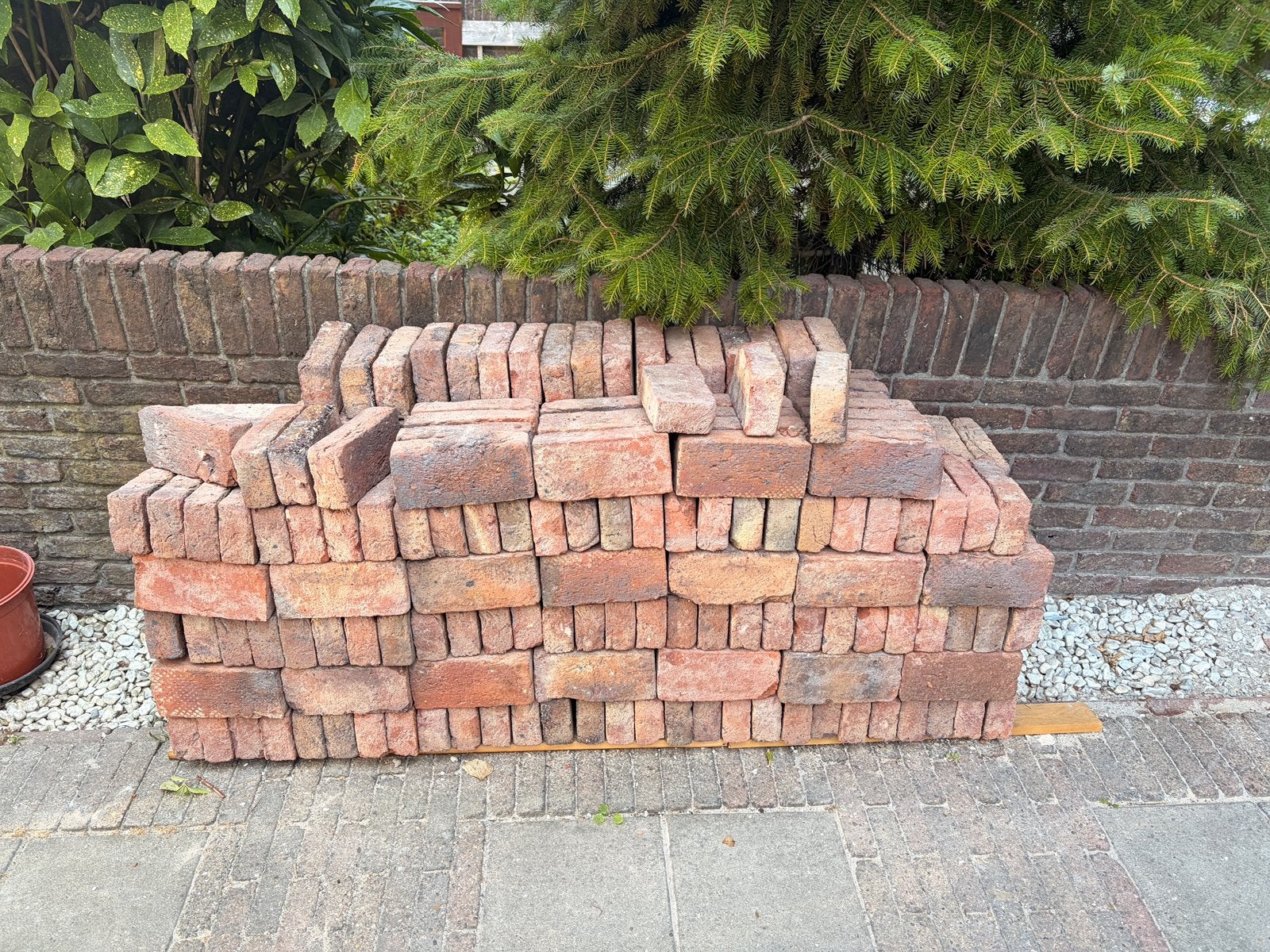 Bakstenen gratis ophalen, Ophalen, Nieuw, Bakstenen