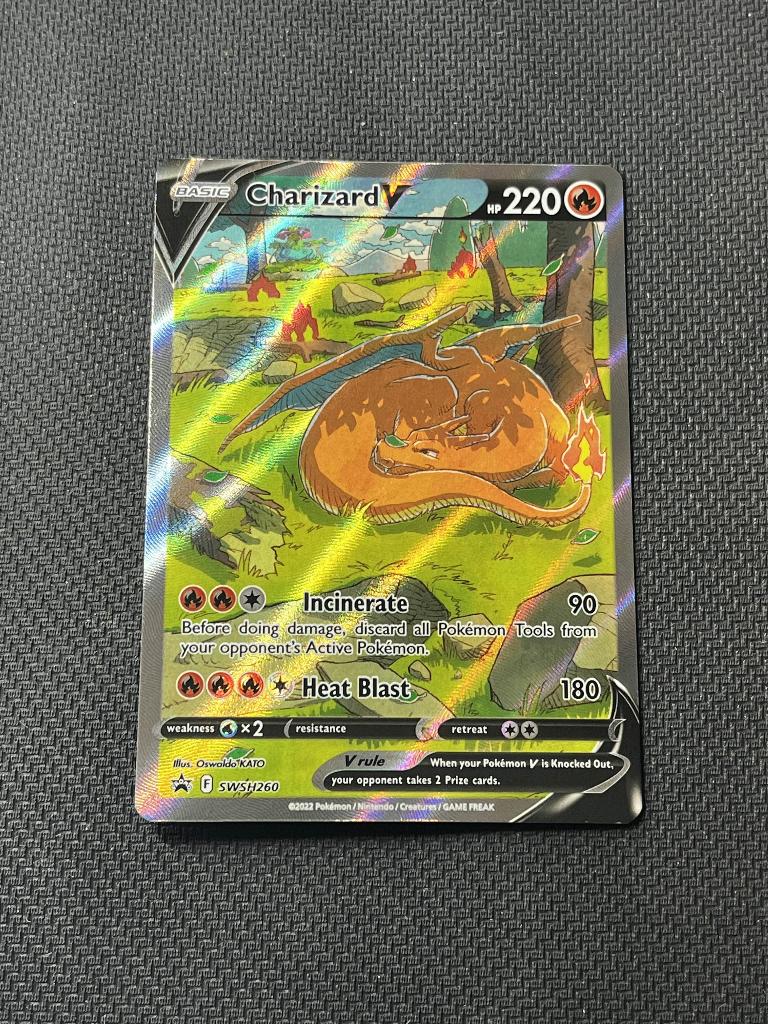 Charizard V (SWSH 260), Ophalen of Verzenden, Nieuw, Losse kaart, Foil