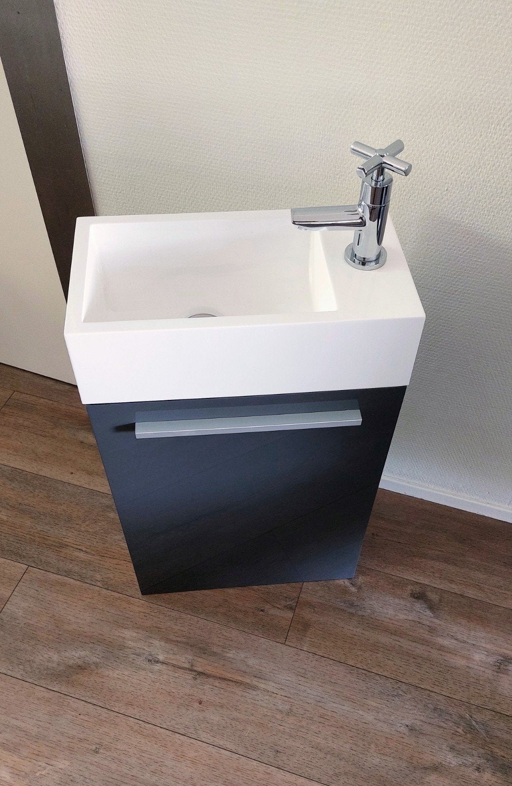 Bad douche en toilet meubel incl.kraan, sifon etc., Huis en Inrichting, Ophalen, Overige typen, Zo goed als nieuw, Minder dan 100 cm
