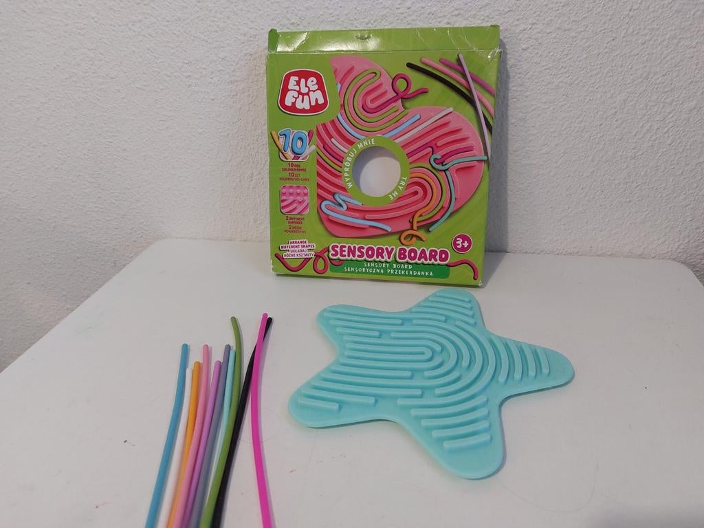 Sensory board behendigheid spelletje fijne motoriek Zgan, Kinderen en Baby's, Speelgoed | Educatief en Creatief, Ophalen of Verzenden