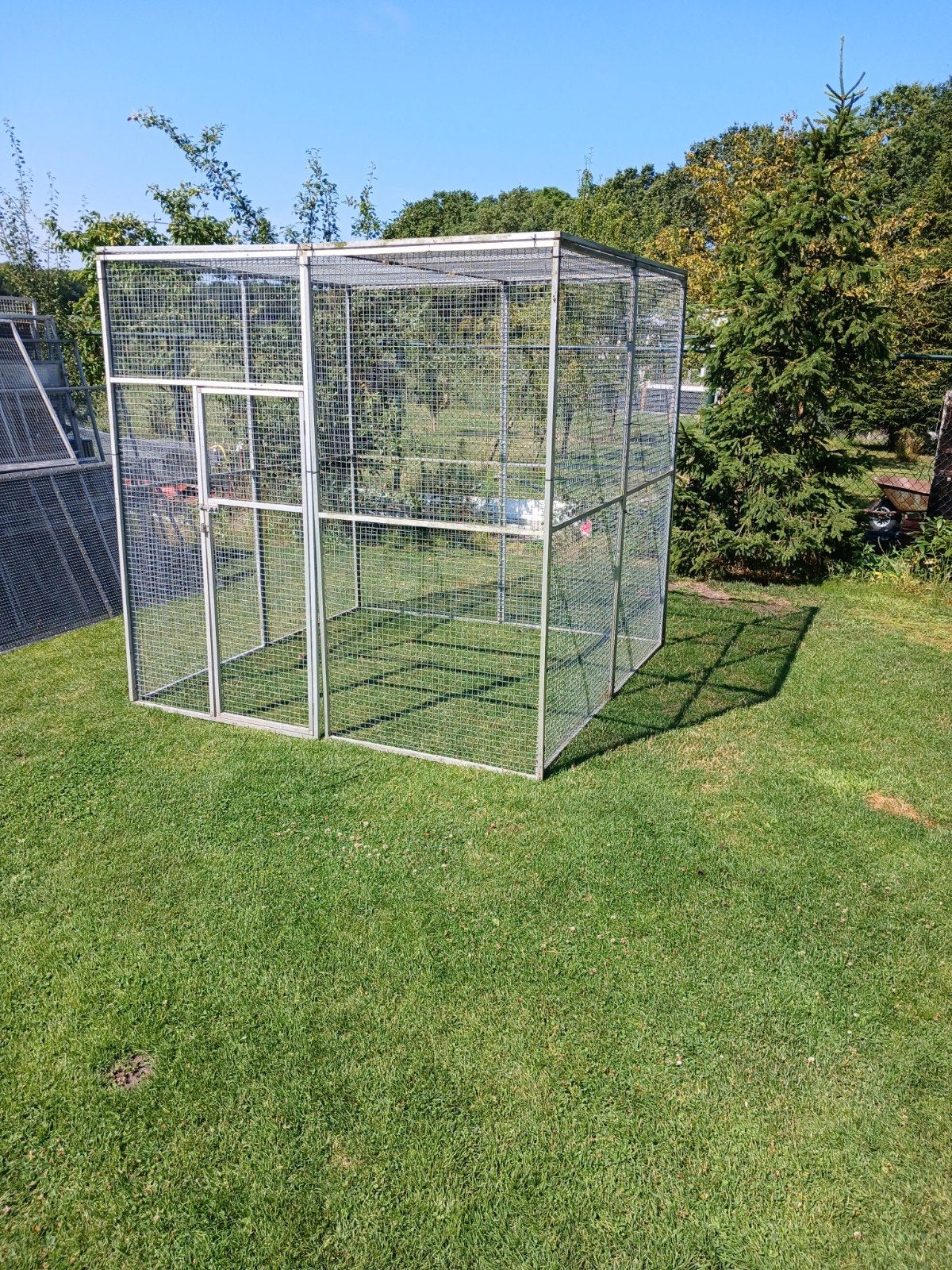 voliere papagaaien kooi aluminium, Dieren en Toebehoren, Ophalen, Aluminium, Volière