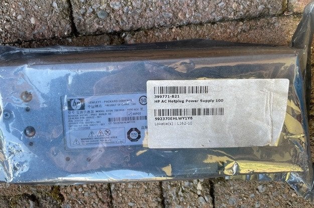 HP AC hotplug supply 100 voeding, Ophalen of Verzenden, Nieuw
