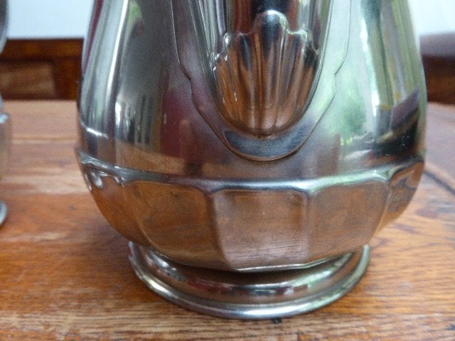 Art deco metalen koffie- en theepot Royal Uginium B.B., Ophalen of Verzenden
