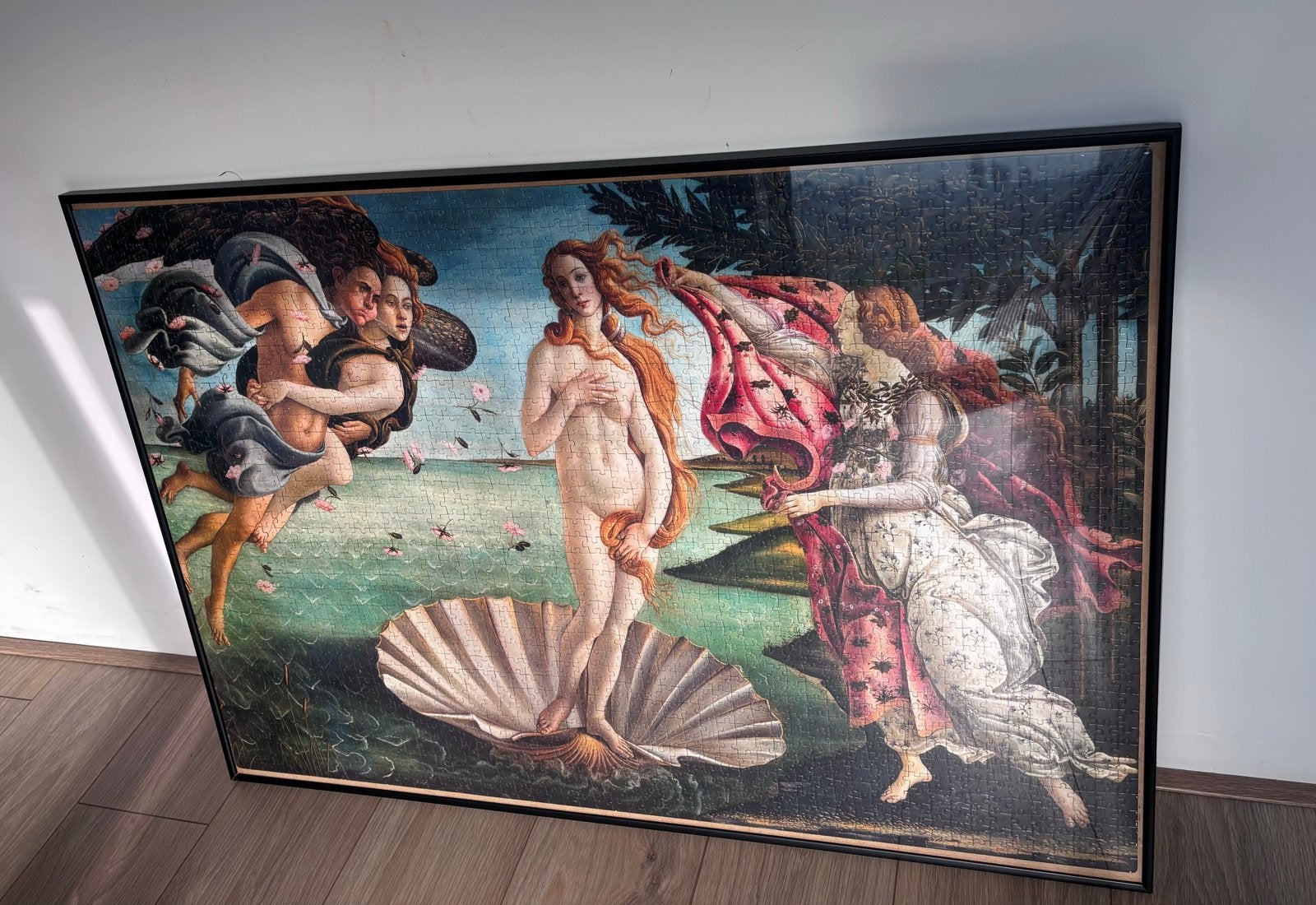 Puzzel Poster Botticelli 100x70cm, Ophalen, Gebruikt, Foto of Poster, 75 – 100