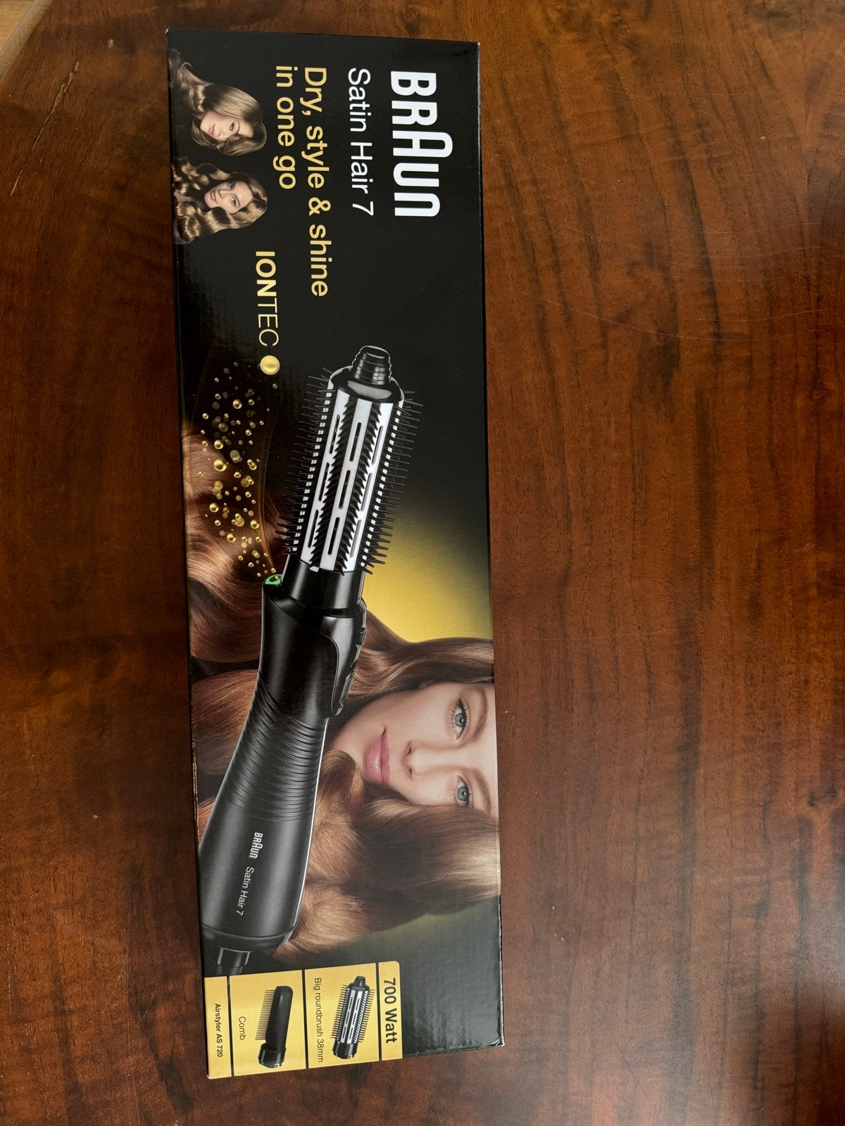 Braun Satin Hair 7 Airstyler AS 720 - Föhnborstel 700W, Verzenden, Nieuw, Haarverzorging
