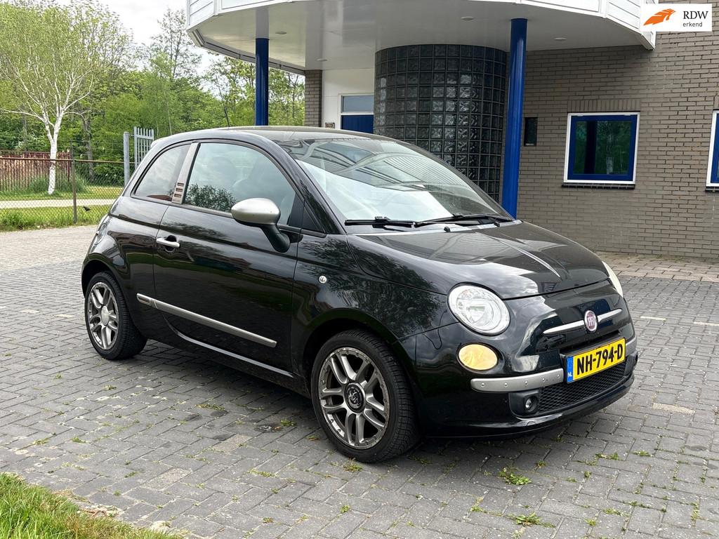 Fiat 500 1.2 Lounge/Pano/Airco/Leder/Sport/Velgen/APK, Auto's, Fiat, Voorwielaandrijving, Euro 5, Gebruikt, 4 cilinders
