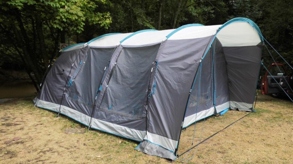 Easy Camp Palmdale 600A ruime 4-6 persoonstent, Ophalen, Zo goed als nieuw, Tot en met 6