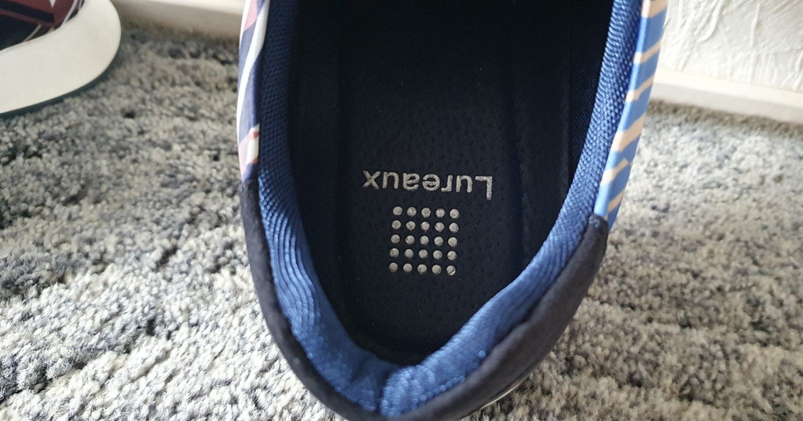Lureaux sneakers maat 43, Blauw, Ophalen of Verzenden, Lureaux, Sneakers of Gympen