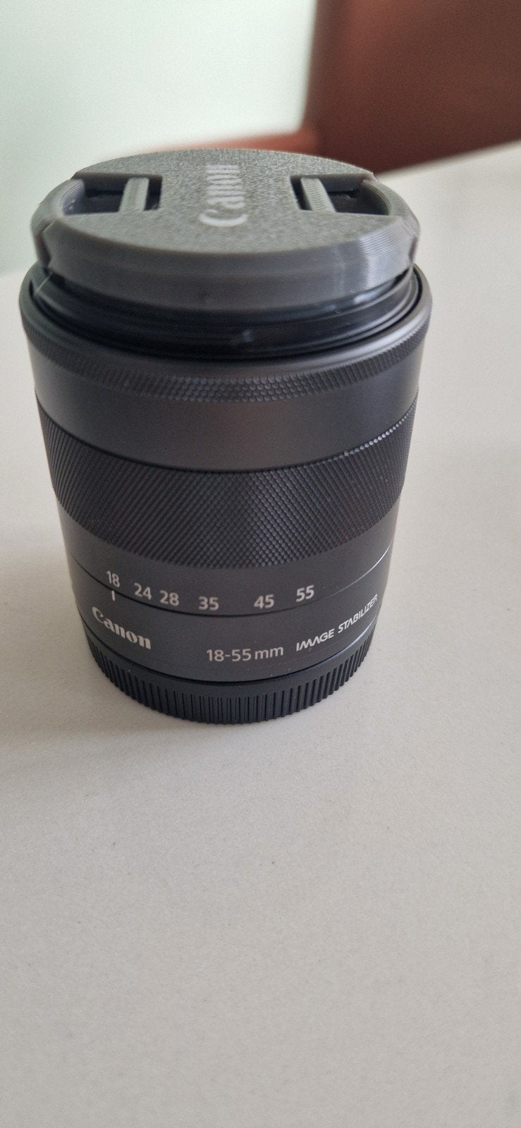 Canon EF-M 18-55mm f/3.5-5.6 IS STM lens in nieuwstaat, Audio, Tv en Foto, Fotografie | Lenzen en Objectieven, Autofocus, Canon