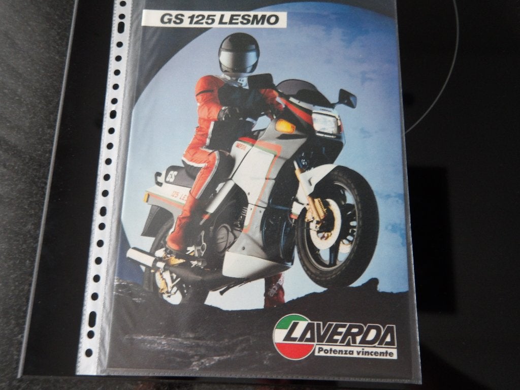 Laverda GS 125 Lesmo Brochure, Ophalen of Verzenden, Overige merken