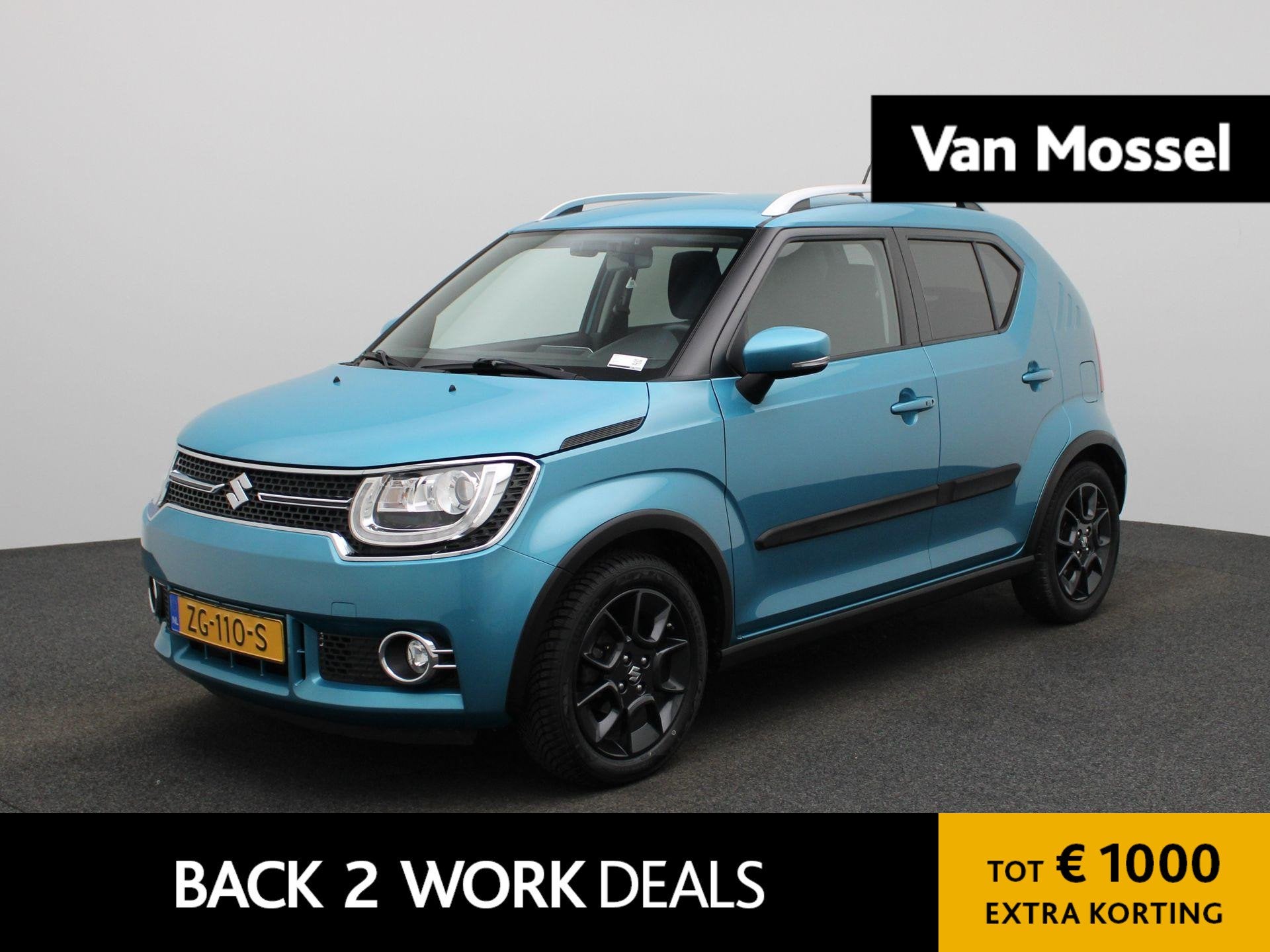 Suzuki Ignis 1.2 Select AUTOMAAT | 16 INCH LMV | LED | APPLE, Auto's, Suzuki, 12 maanden, Stof, Gebruikt, 4 cilinders