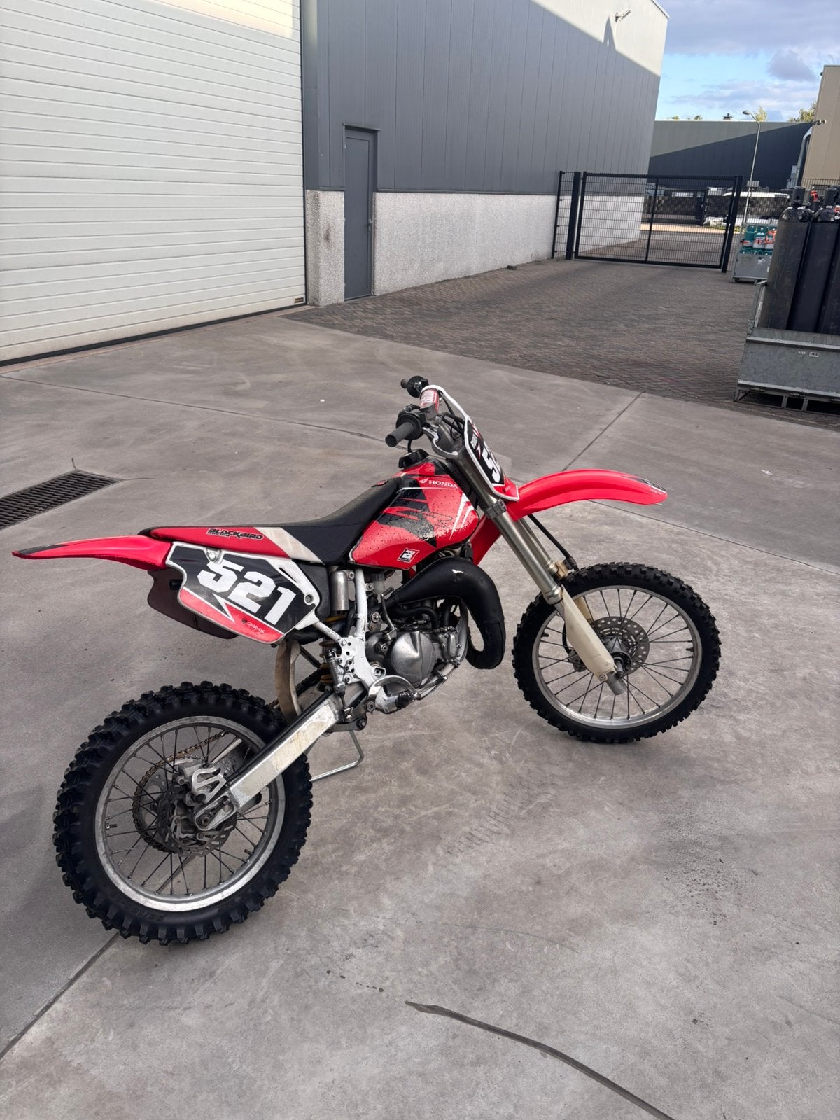 Honda CR80 2002 - loopt goed, Fietsen en Brommers, Ophalen, Gebruikt, Honda