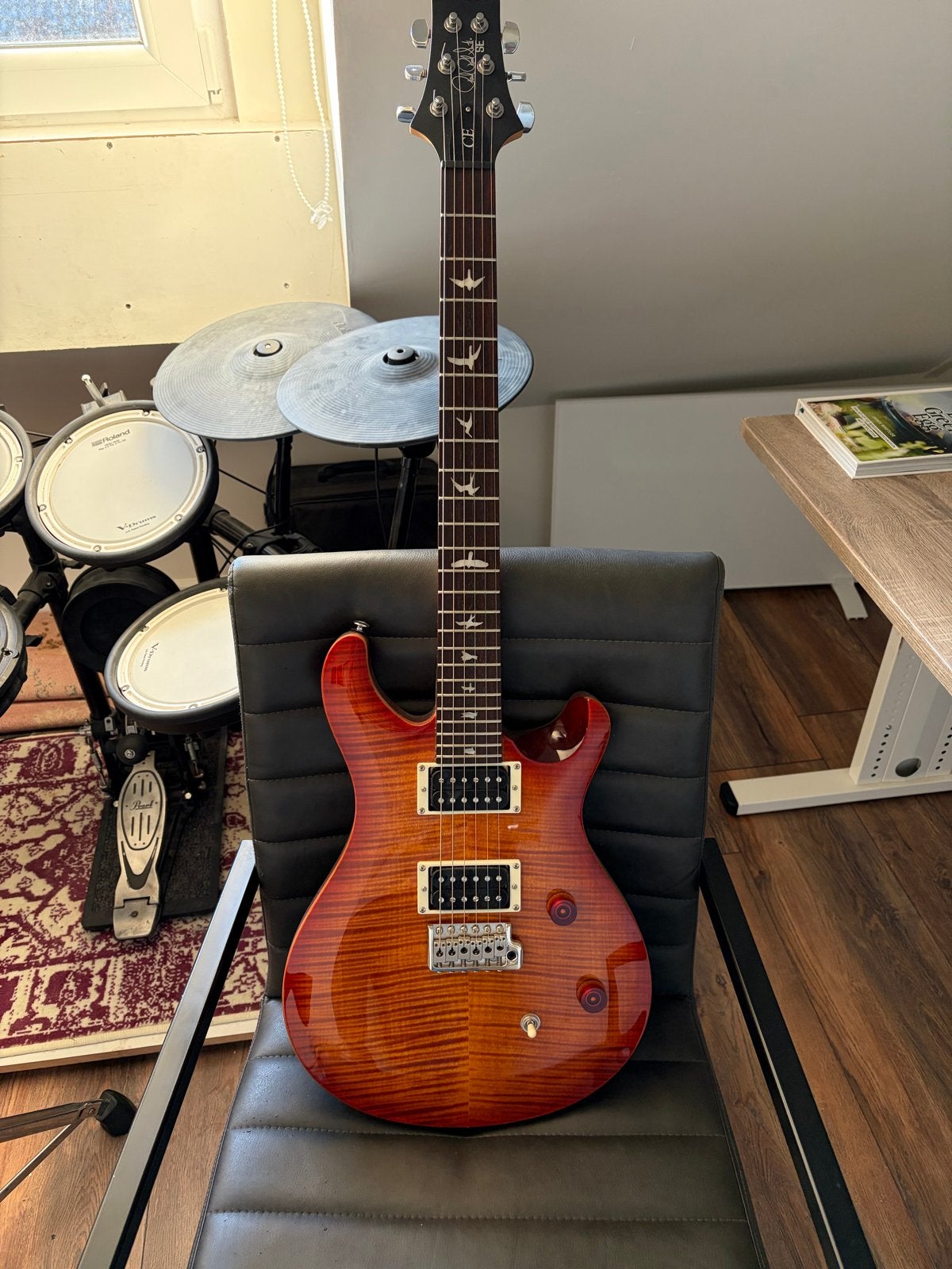PRS SE CE24 Vintage Sunburst - Zo goed als nieuw, Ophalen, Zo goed als nieuw, Solid body, Paul Reed Smith