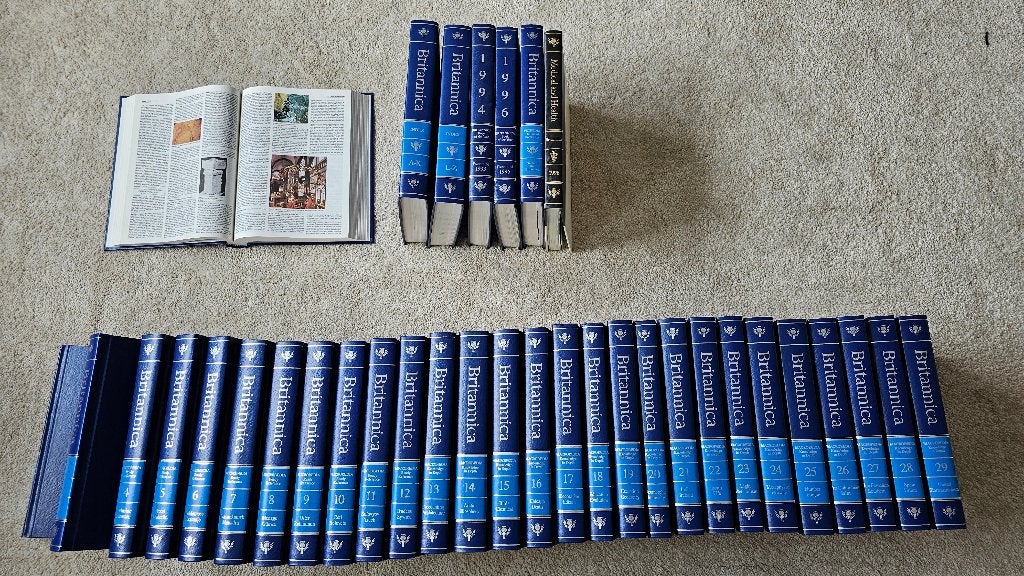 Britannica Encyclopidia 29 parts 1994 (+ index A>Z), Ophalen, Complete serie, Overige onderwerpen, Britannica