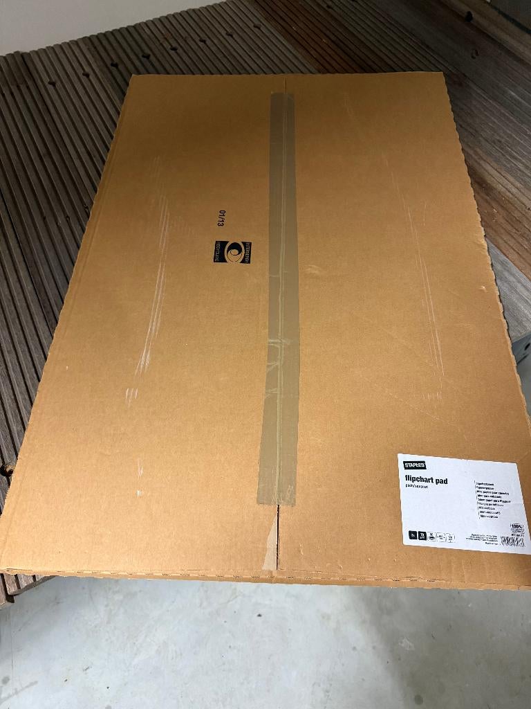 2 x Flipoverpapier 980 x 650 mm 70 g/m2, plain/squared., Ophalen of Verzenden, Nieuw