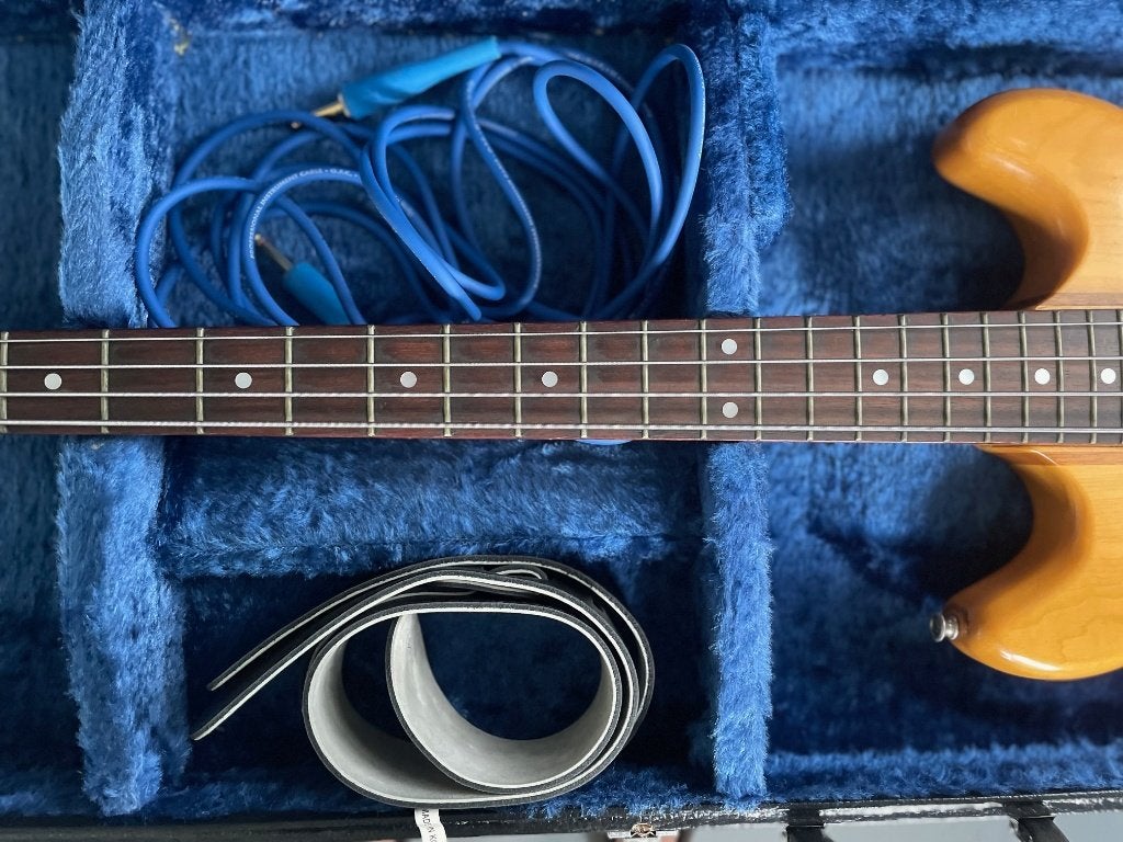 Vantage basgitaar VS-650B (Matsumoku 1980) met koffer, Muziek en Instrumenten, Ophalen, Gebruikt, Elektrisch