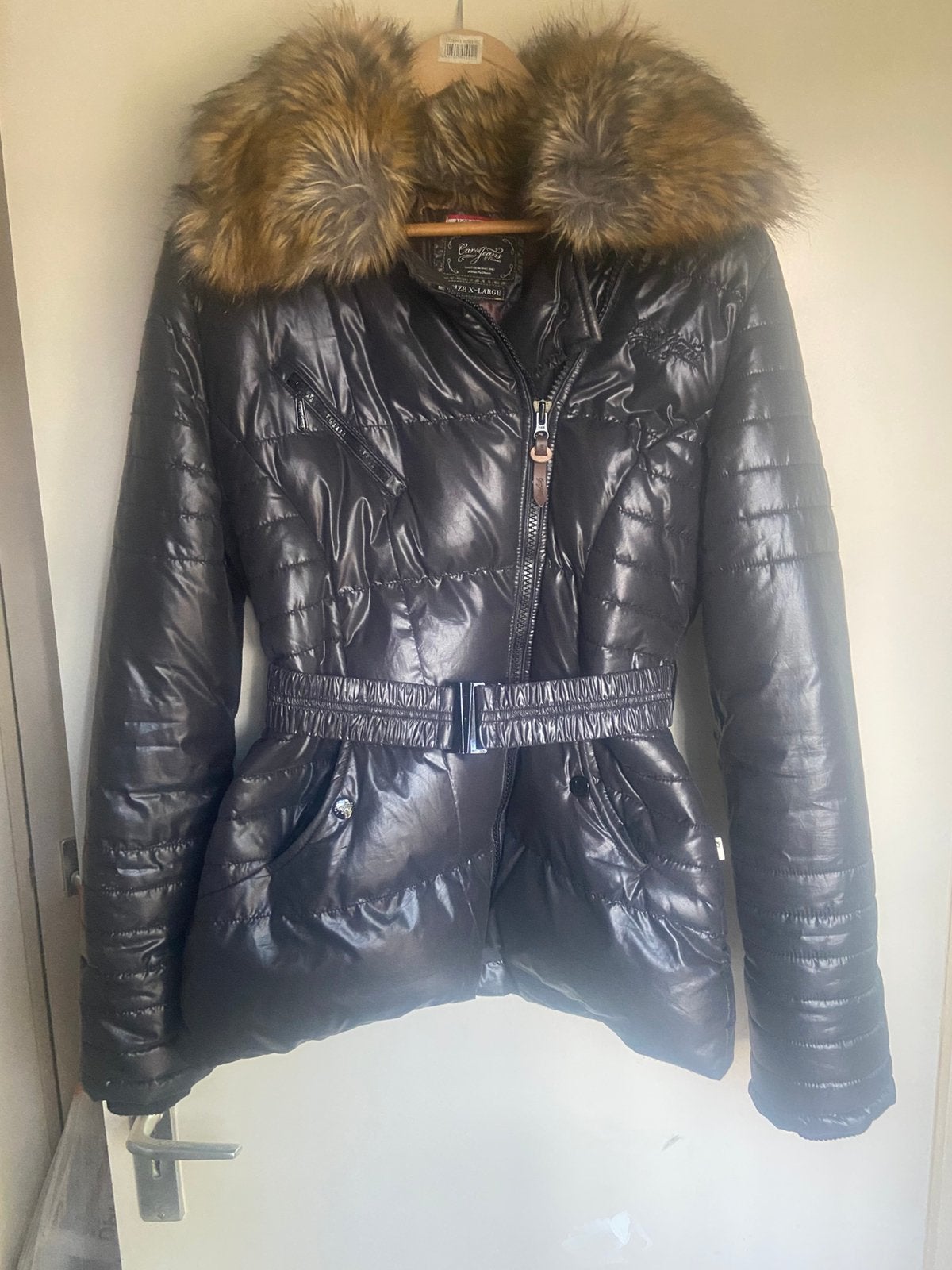 Winterjas-Cars, Ophalen, Zo goed als nieuw, Maat 42/44 (L), Zwart