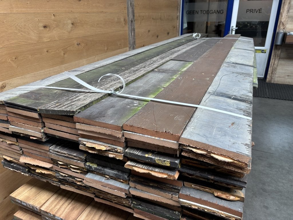 Red ceder gebruikte gevelbekleding wandhout met fsc, Ophalen of Verzenden, Gebruikt, Plank