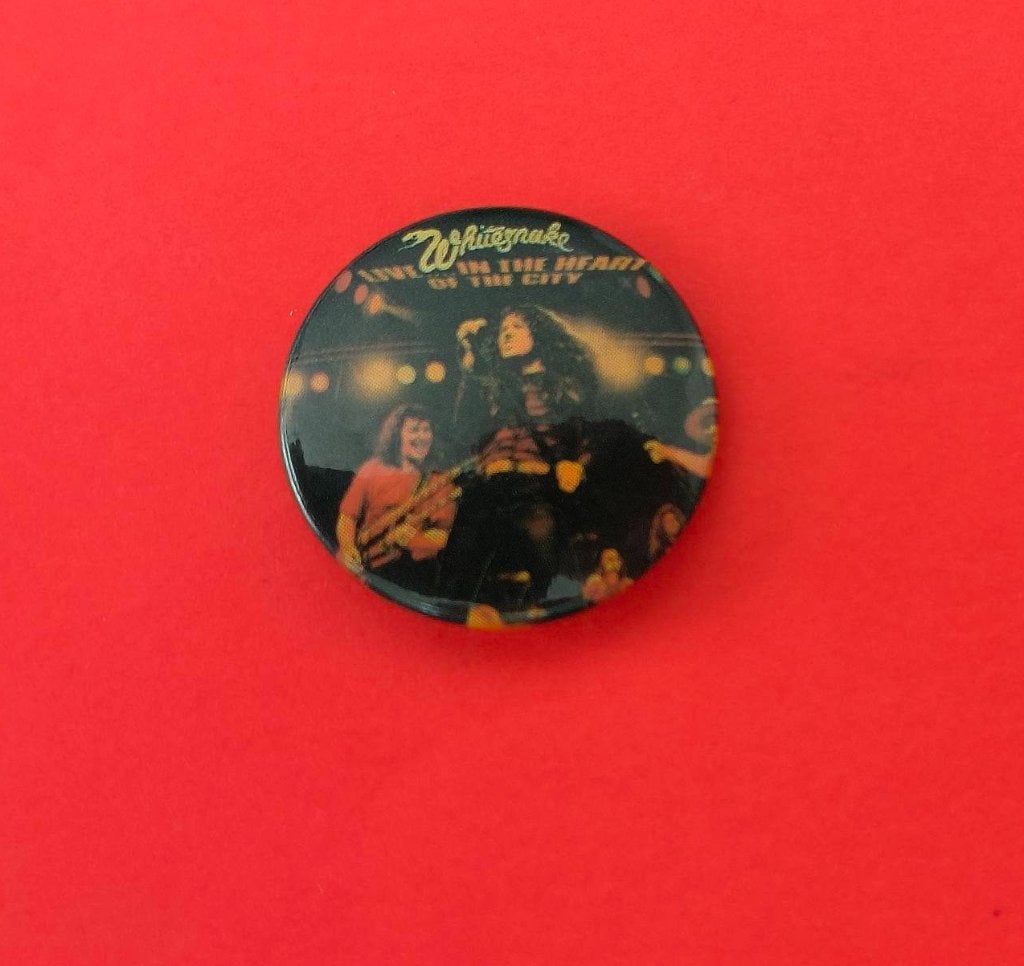 Whitesnake button, Ophalen of Verzenden, Nieuw, Overige onderwerpen, Button