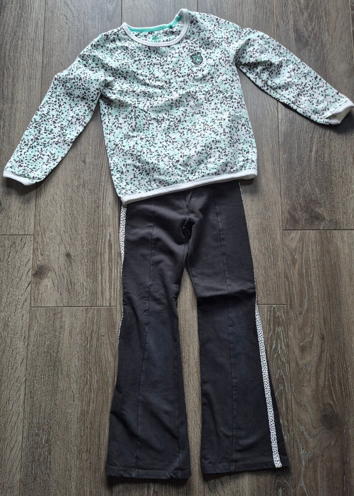 Superfijne set We! 122/128, Kinderen en Baby's, Kinderkleding | Maat 122, WE, Meisje, Ophalen of Verzenden, Zo goed als nieuw