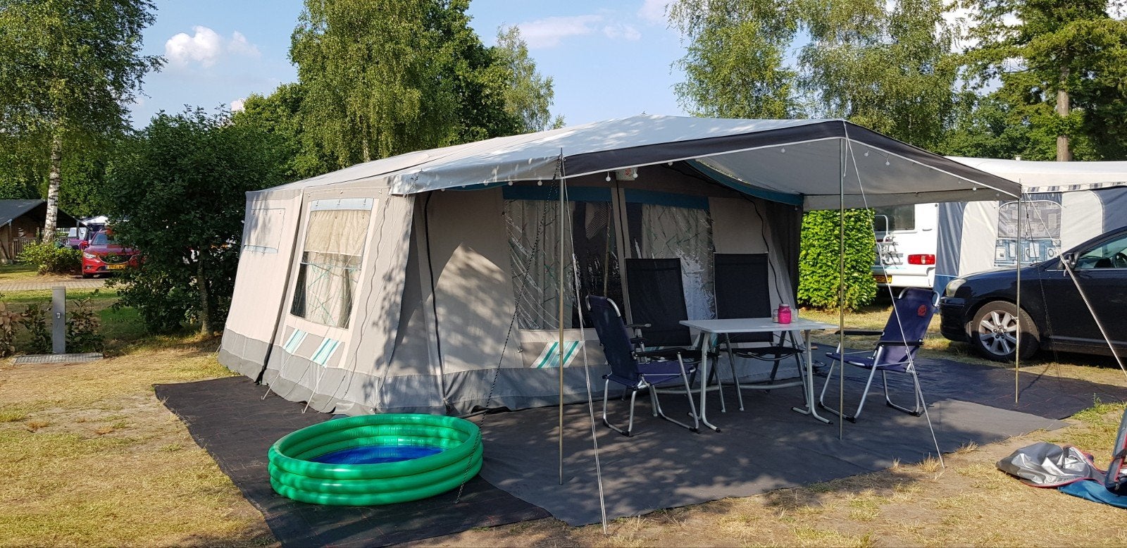 Vouwwagen Scout Pivo, Caravans en Kamperen, Ophalen of Verzenden, Gebruikt