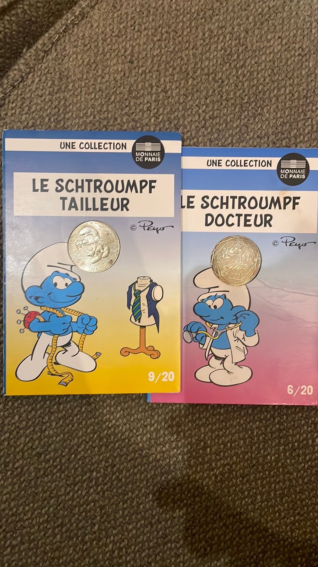 Smurfen munten van 2020, Ophalen of Verzenden, Verschillende Smurfen, Overige typen