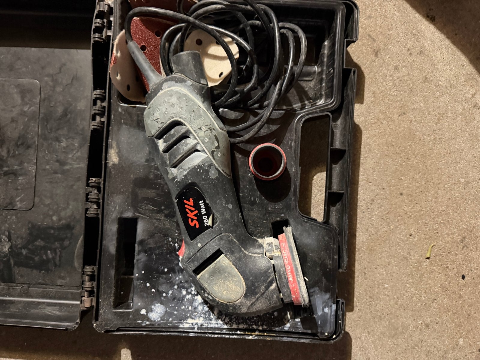 Skil schuurmachine 260 Watt, Ophalen, Gebruikt, Minder dan 600 watt, Overige typen