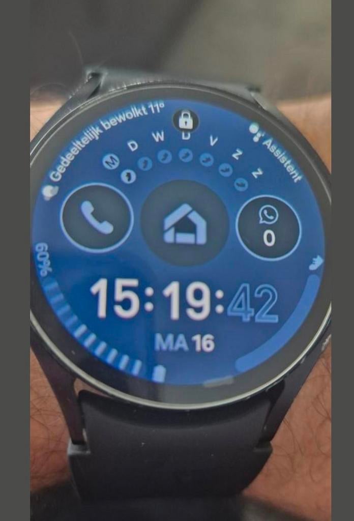 ALLEEN OPHALEN  GOUDA ZGAN SAMSUNG GALAXY WATCH 6 GRAPHITE, Ophalen, Waterdicht, Grijs, Android