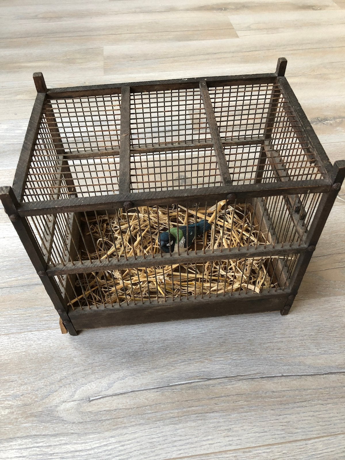 Vogelhuis, Dieren en Toebehoren, Ophalen of Verzenden, Zo goed als nieuw, Hout, Vogelkooi