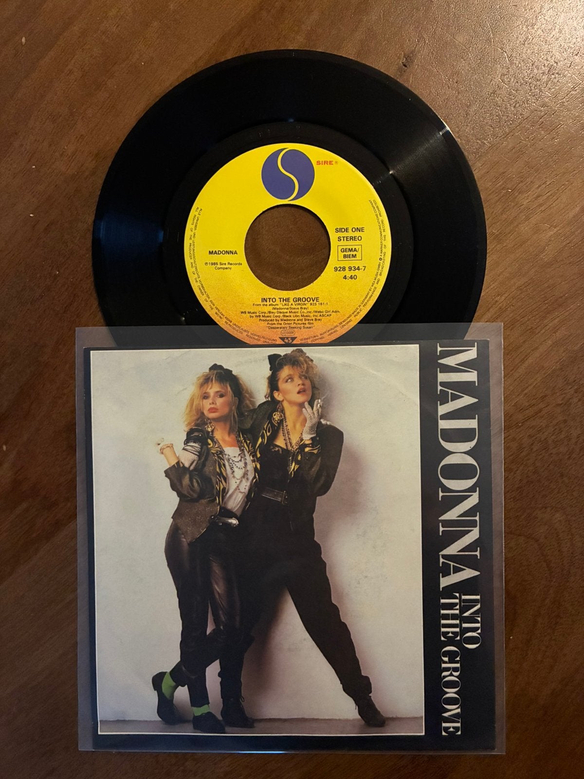 Madonna - Into the groove, Cd's en Dvd's, Ophalen of Verzenden, 7 inch
