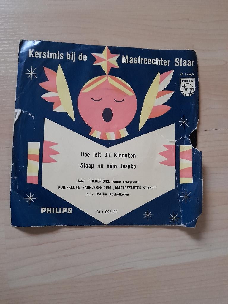 SINGLE KERSTMIS BIJ DE MASTREECHTER STAAR, Cd's en Dvd's, Vinyl Singles, Ophalen of Verzenden, Gebruikt, Nederlandstalig