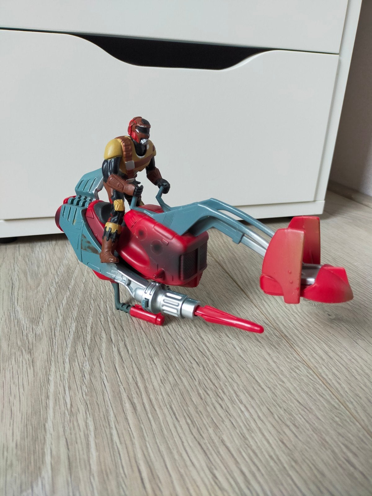 Star Wars Swoop Bike Shadows of the Empire, Ophalen of Verzenden, Zo goed als nieuw, Actiefiguurtje