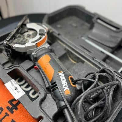 Worx WX426 handcirkelzaag 400W incl koffer € 74,99, Hobby en Vrije tijd, Overige Hobby en Vrije tijd, Gebruikt, Ophalen of Verzenden