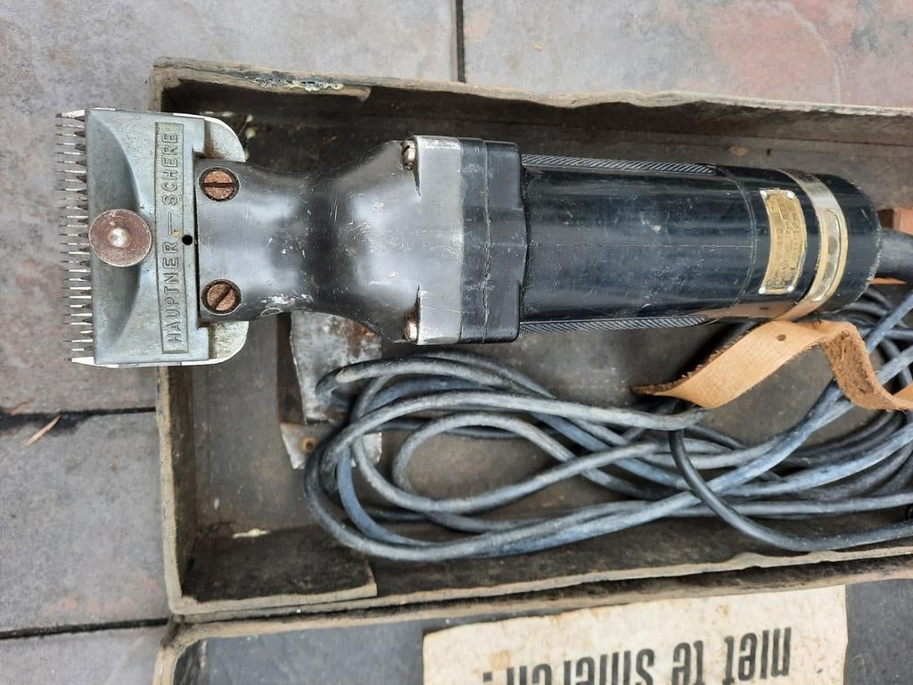 Veescheermachine hauptner werkt goed, Ophalen, Gebruikt