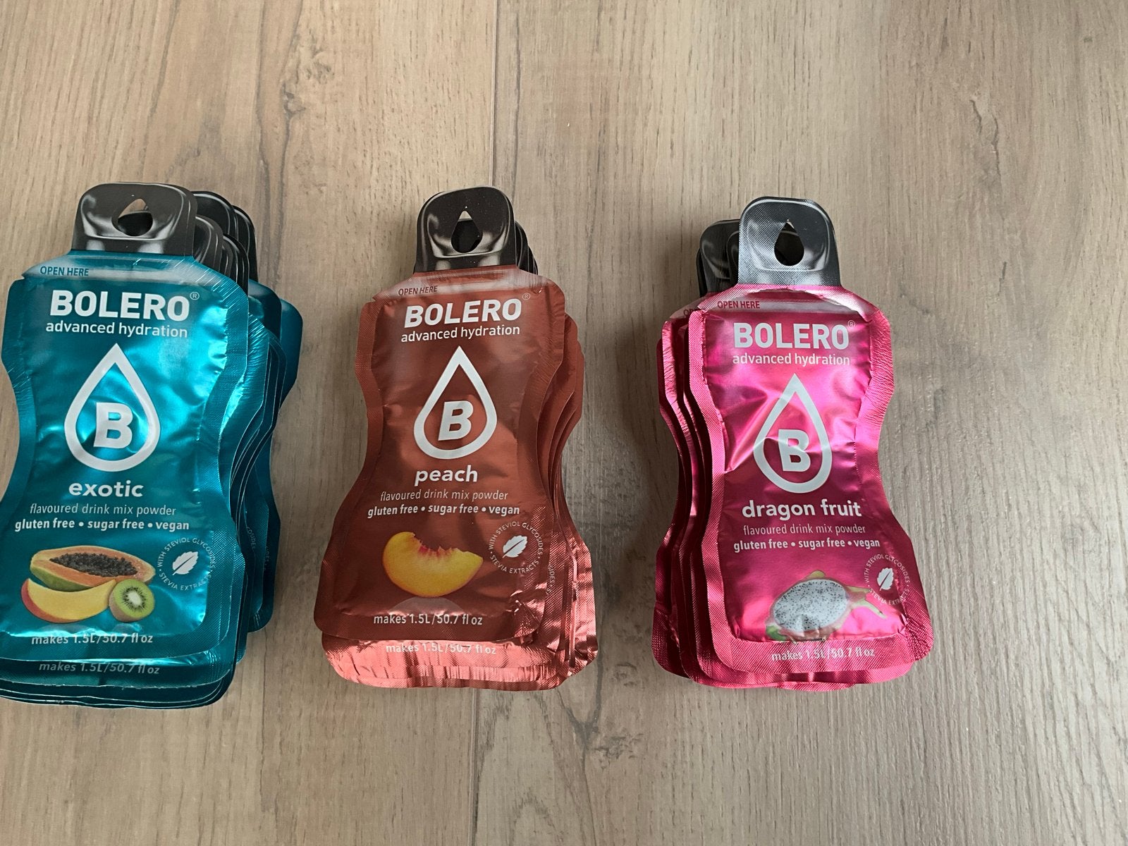 Bolero drinkmix – 33 zakjes, 3 smaken, Ophalen of Verzenden