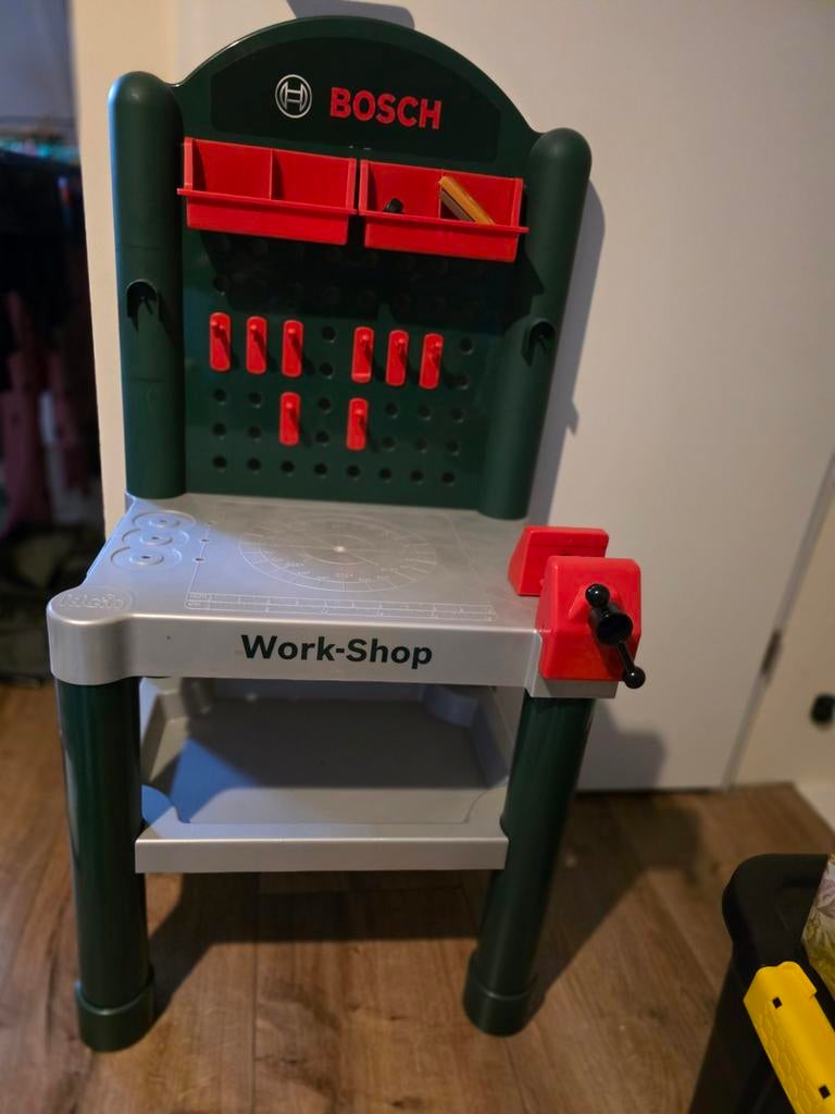 Gereedschaptafel met veel accessoires erbij, Ophalen, Overige typen