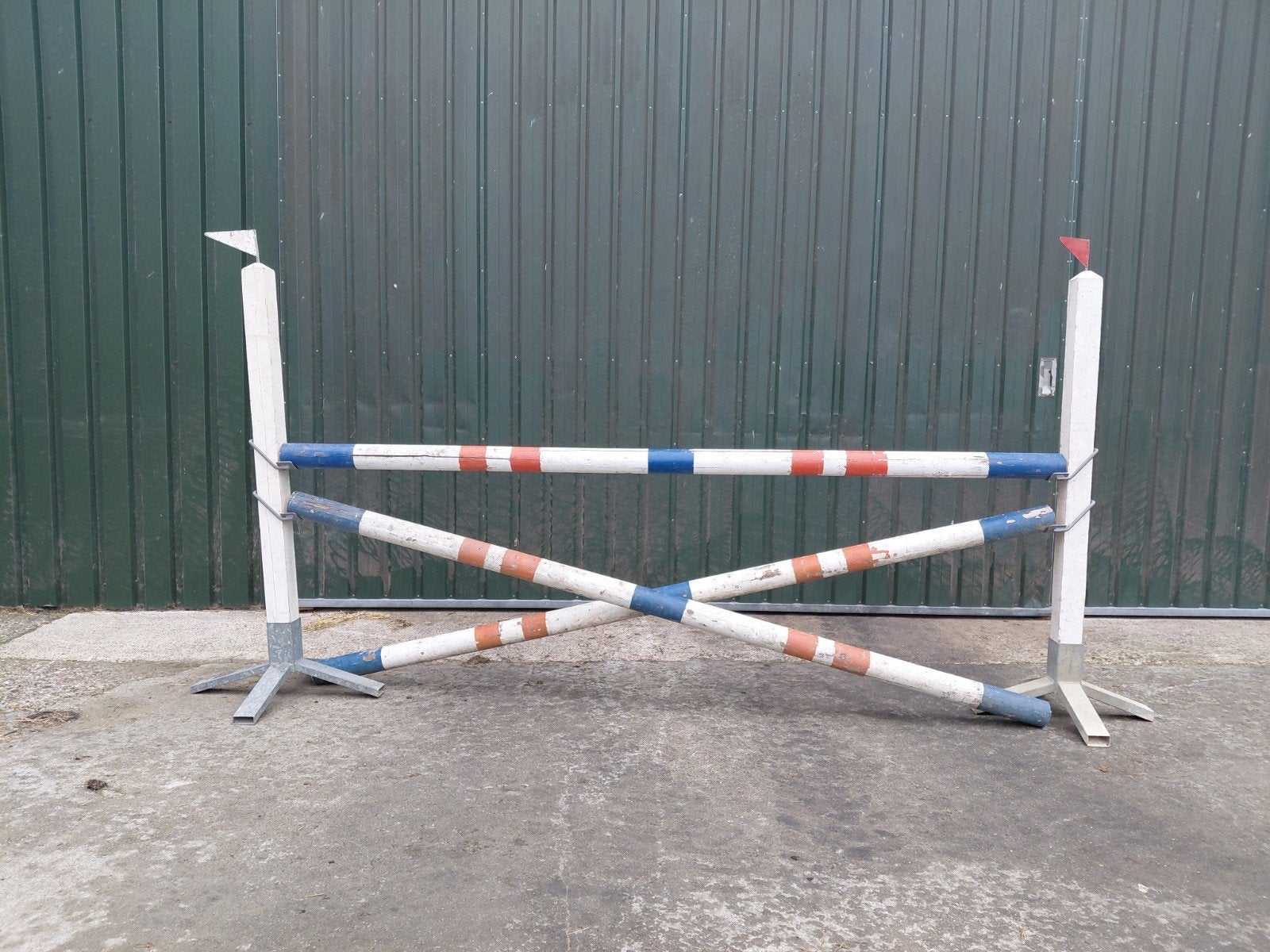 Hindernis met 3 balken, Dieren en Toebehoren, Ophalen, Springen