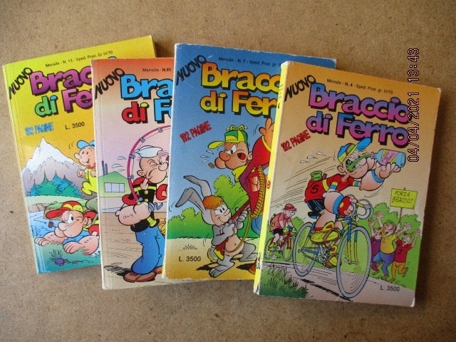 adv0702 popeye nuovo pocket italiaans, Boeken, Stripboeken, Eén stripboek, Ophalen, Gelezen