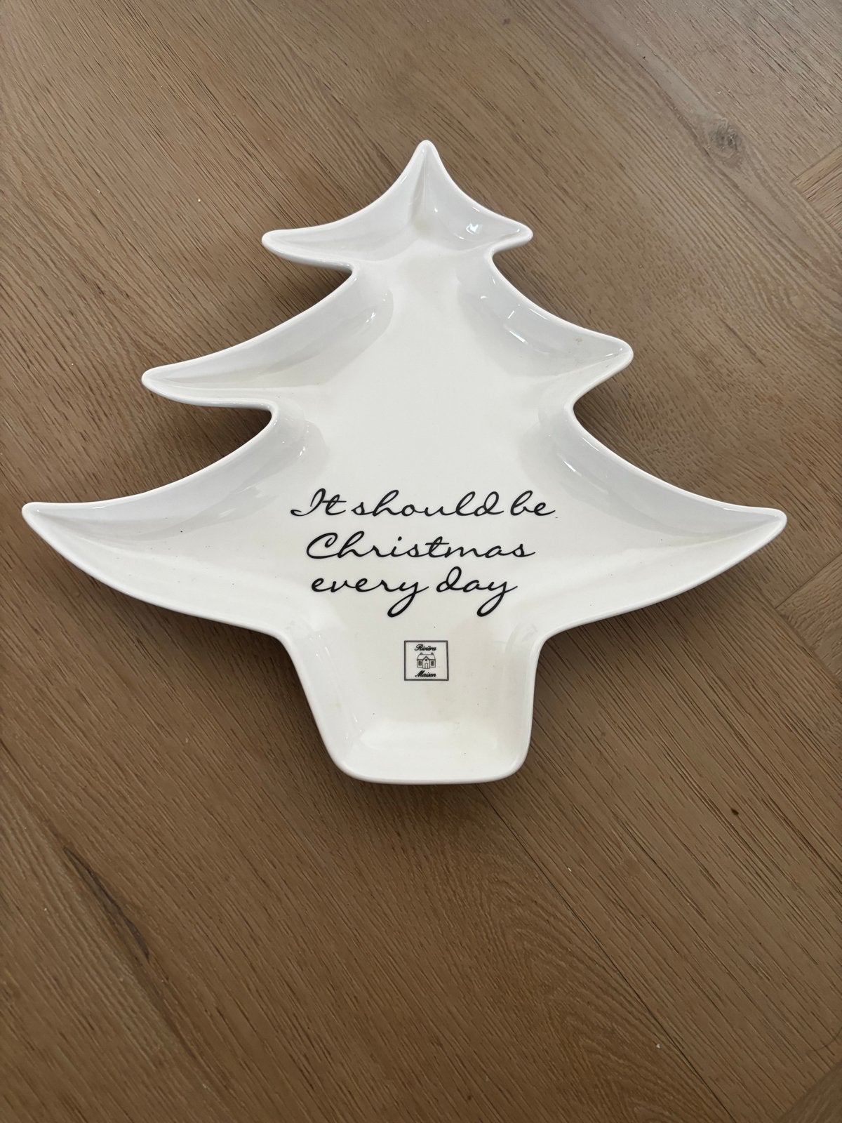 Riviera maison kerstboom serveerschaal, Ophalen of Verzenden, Nieuw